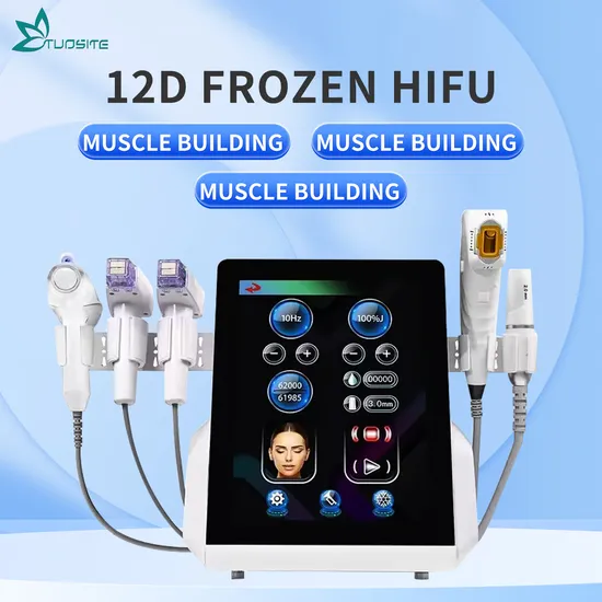 7D Hifu 기계 2D 3D 4D 2mm Smas 3 Hifu 노화 방지 장치 얼굴 리프팅 피부 강화 7 카트리지 한국 7D 기계