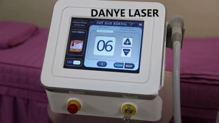 여성 제모기 터미네이터 808nm 다이오드 레이저를 위한 얼굴 털 제거를 위한 OEM ODM 섬유 결합 레이저